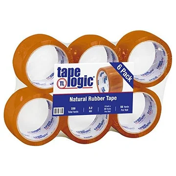 Tape Logic Natural Rubber Carton Sealing Tape