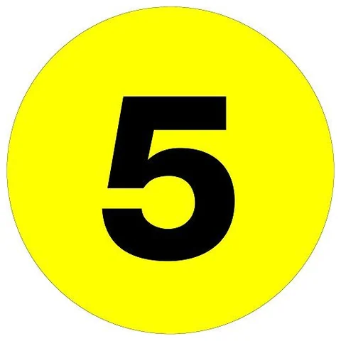 Tape Logic Number Labels
