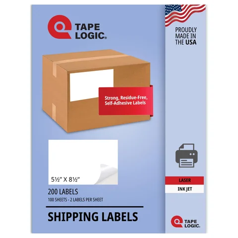 Tape Logic Laser & Inkjet Labels
